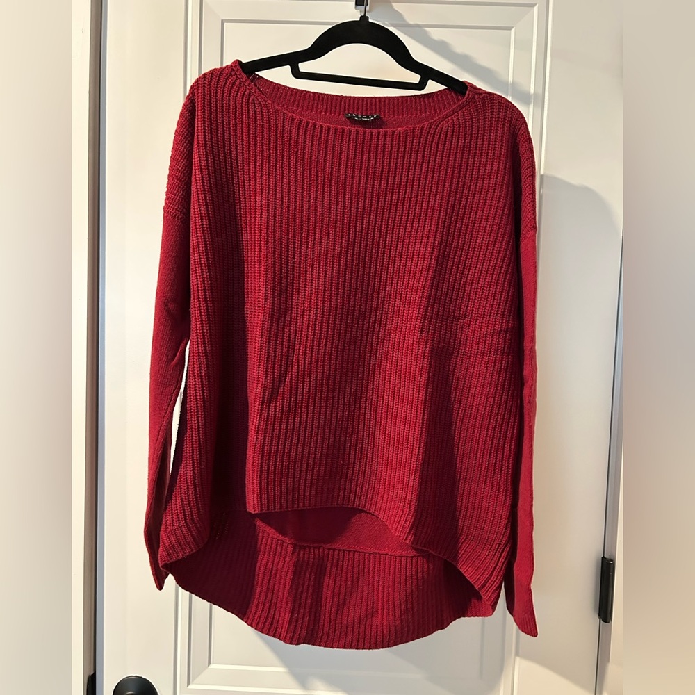 Theory Red Sweater